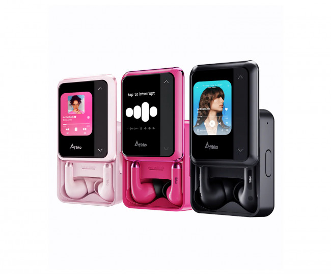 Навушники з інтегрованим штучним інтелектом та сенсорним екраном  ikko ActiveBuds AB02